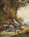 Washerwomen By The River