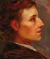 A Profile Portrait Of Frédéric Chopin