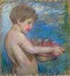 Child with Fruit