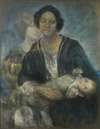 Italian Woman with Child
