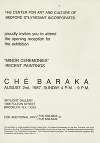 Minor Ceremonies Works by Che Baraka