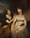 Portrait of Charlotte and Sarah Carteret-Hardy