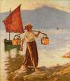 Fetching Water From Lake Garda
