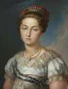 Portrait Of Maria Josefa Amalia De Sajonia, Queen Of Spain (1803-1829)