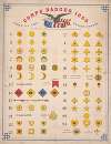 Army of the United States, corps badges, 1865