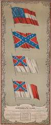 Confederate flags. A souvenir of the ‘lost cause’
