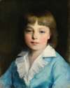 Portrait Of A Boy In Blue