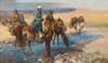 Horses At The Ford – Persia