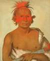 Pash-ee-pa-hó, Little Stabbing Chief, the Younger, One of Black Hawk’s Braves