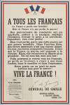 A tous les Francais (To all Frenchmen)