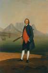 Portrait Of Richard Beard Streatfield Of Copford Lichfield, Staffordshire (1705-1770), With A View Of Table Bay, Cape Town Beyond