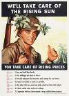 We’ll take care of the rising sun – you take care of rising prices