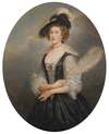 Portrait Of Susanna Hoare, Countess Of Ailesbury (1732-1783)