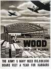 Wood shelters our planes