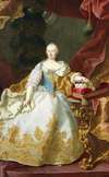 Maria Theresia mit Joseph II. als Kind