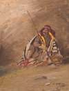 Seated Bedouin
