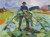 Man in the Cabbage Field