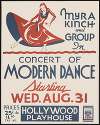 Concert of Modern Dance