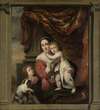 Caritas; Joanna de Geer (1629-1691) with her Children Cecilia Trip (1660-1728) and Laurens Trip (b. 1662)