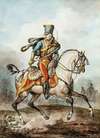 Captain of the 7th hussards, regiment of Mr de Martot