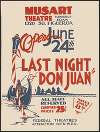 Last Night of Don Juan