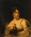 Portrait of Charlotte Earle Beechey, the artist’s daughter, as Psyche