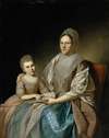 Mrs. Samuel Mifflin and Her Granddaughter Rebecca Mifflin Francis