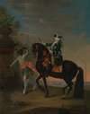 The Empress Elizabeth of Russia (1709–1762) on Horseback, Attended by a Page