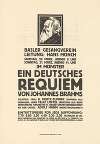 Basler Gesangverein – Ein deutsches Requiem – von Johannes Brahms