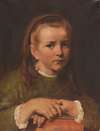 Mädchenporträt (Agnes, die Tochter des Künstler)