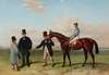 Underhand, Winner Of The Northumberland Plate, With Aldcroft Up, Mr. A. Biggs, Mr. J. Fobert (Trainer) And Mr. G. Foster (Owner)