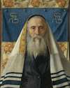 Portrait Of A Rabbi With Prayer Shawl