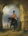 Portrait Of An Officer Of Dragoon Guards
