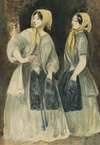 Two Women in Yellow Kerchiefs