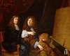 Double portrait of Henri and Charles Beaubrun