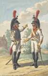 Two Cuirassiers of the Dutch Royal Horse Guard