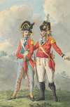 Two Subaltern Officers of the Batavian Army