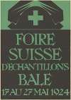 Foire Suisse d’Échantillons Bâle, 17 au 27 Mai 1924