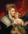 Portrait of Lady Dashwood (1763-1796) and her son, Henry George Mayne (1782-1803)