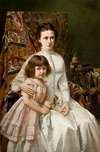 Portrait of Wife with Daughter Anna