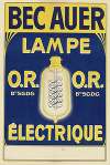 Bec Auer. Lampe O.R. électrique