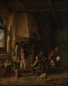 The Skaters; Peasants in an Interior