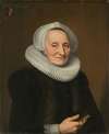 Portrait of Belia Claesdr (1566-in or after 1652)
