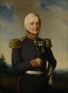Huibert Gerard Baron Nahuys van Burgst (1782-1858). Lid van de Raad van Nederlands Oost Indië, in het uniform van generaal-majoor titulair