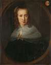 Portrait of Digna de Maets. First Wife of François Leydecker