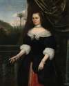 Portrait of Dina Lems, Wife of Jan Valckenburgh
