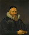 Portrait of Anthony de Wale (1573-1639). Professor of Theology at the University in Leiden