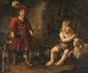 Portraits of two Boys in a Landscape, one dressed as a Hunter, the other St as John the Baptist