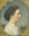 Portrait of Catharina Hendrika Horn, the Artist’s Wife