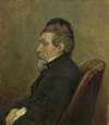Portrait of Johan-Hendrick-Louis Meyer, Marine Painter
